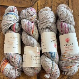 Atlas/Madelinetosh 4 skeins